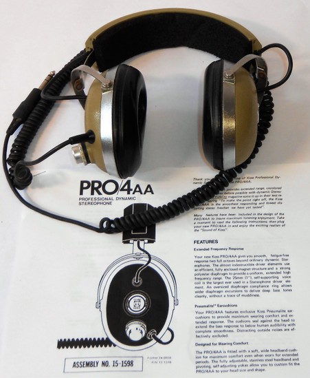 koss pro 4aa reddit
