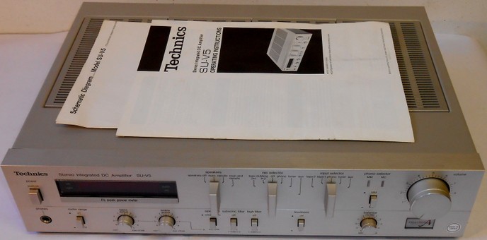Technics SU-V5 - 030714 - Retrotech Audio - Vintage Audio