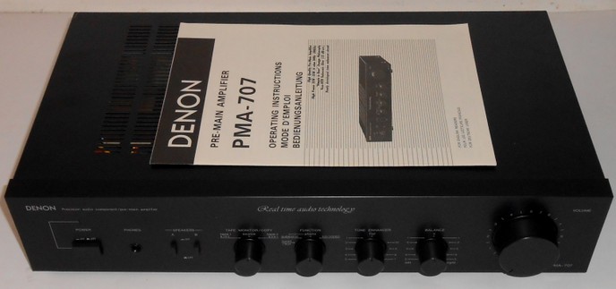 DenonPMA707 - Retrotech Audio - Vintage Audio DenonPMA707 - Retrotech Audio - Vintage Audio