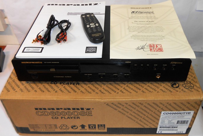 marantz PM6100SA と CD6000OSE ジャンク 通電確認 marantz PM6100SA