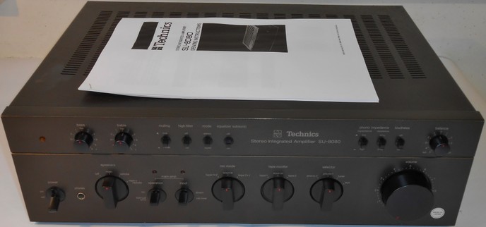 Technics SU8080 - Sept15 - Retrotech Audio - Vintage Audio